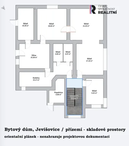 Prodej činžovního domu, Jevišovice, 420 m2