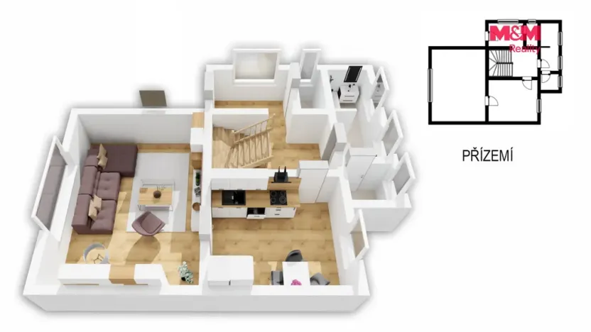 Prodej rodinného domu, Hradec Králové - Svobodné Dvory, Nová, 86 m2