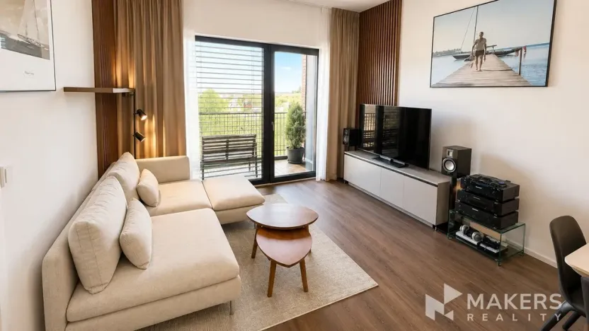 Pronájem bytu 2+kk, Praha - Smíchov, U Lihovaru, 48 m2
