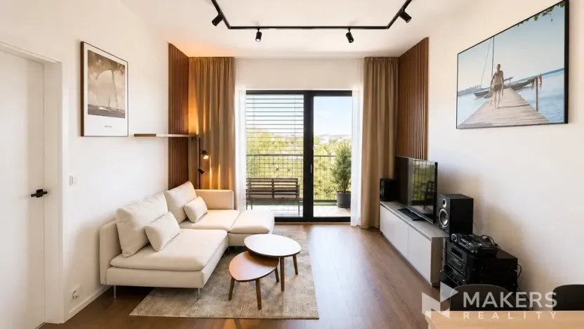 Pronájem bytu 2+kk, Praha - Smíchov, U Lihovaru, 48 m2