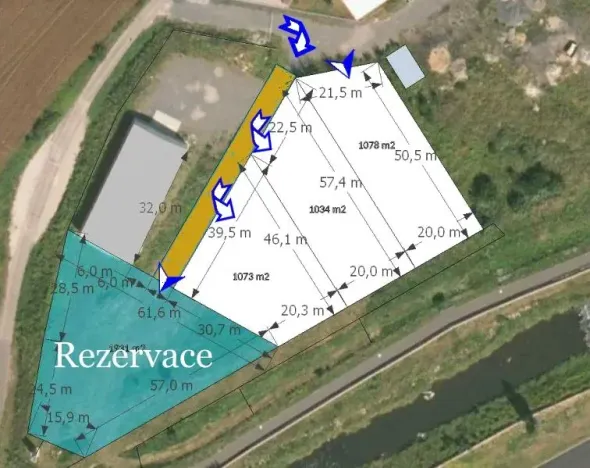 Pronájem komerčního pozemku, Králův Dvůr, Průmyslová, 500 m2