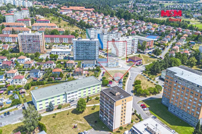 Pronájem bytu 2+1, Zruč nad Sázavou, Poštovní, 40 m2