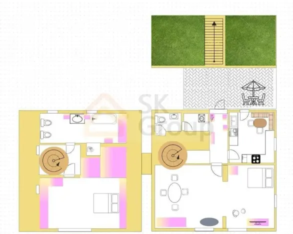 Pronájem atypického bytu, Karlovy Vary, Ondříčkova, 120 m2