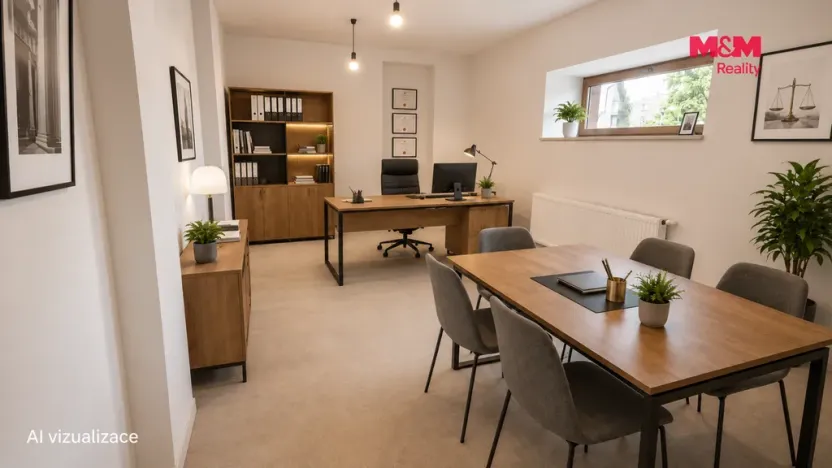 Pronájem kanceláře, Český Těšín, Masarykovy sady, 50 m2