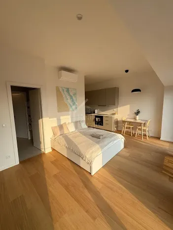 Pronájem bytu 1+kk, Praha - Holešovice, V háji, 36 m2