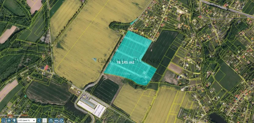 Prodej pozemku pro bydlení, Ostrava - Bartovice, Dvorová, 66863 m2