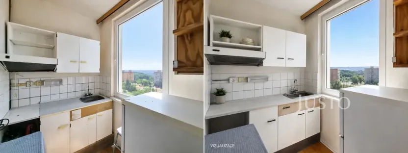 Prodej bytu 1+kk, Praha - Troja, Krynická, 28 m2