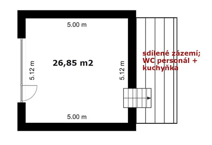 Pronájem obchodního prostoru, Říčany, 17. listopadu, 27 m2