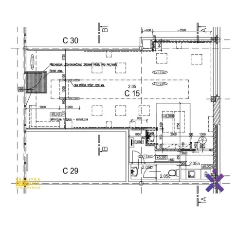 Pronájem obchodního prostoru, Zlín, 72 m2