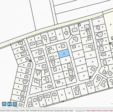 Prodej pozemku pro bydlení, Sluštice, 1800 m2