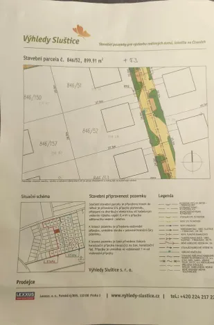Prodej pozemku pro bydlení, Sluštice, 900 m2