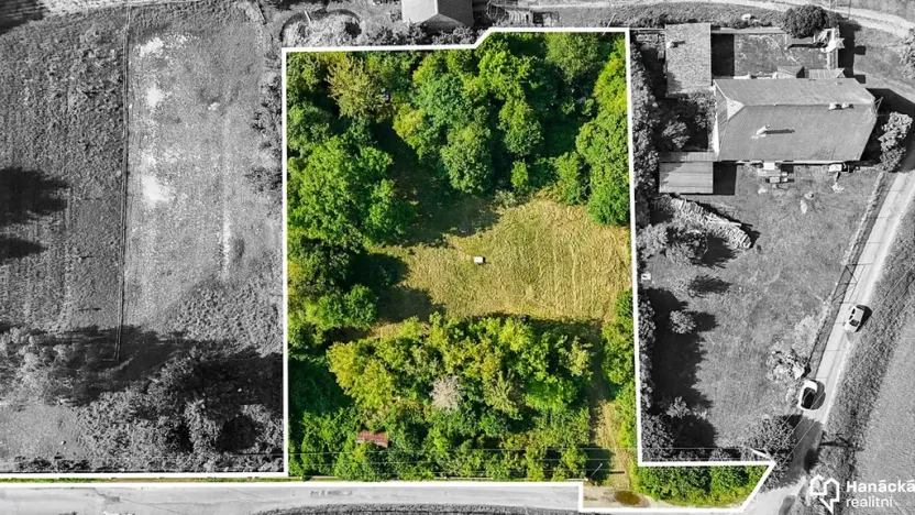 Prodej pozemku pro bydlení, Bouzov, 3462 m2