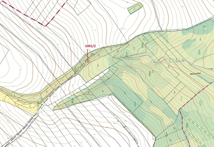 Dražba lesa, Březí nad Oslavou, 150 m2