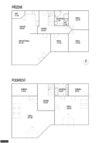 Prodej rodinného domu, Kunice, Járy Cimrmana, 252 m2