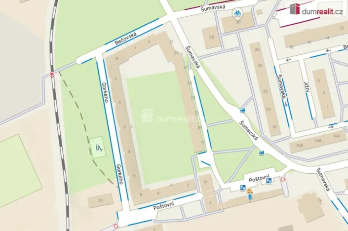 Pronájem bytu 3+1, Karlovy Vary, Poštovní, 62 m2