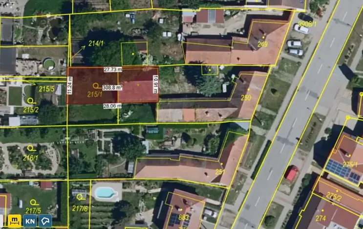 Prodej pozemku pro bydlení, Dolní Dunajovice, Rudé armády, 300 m2