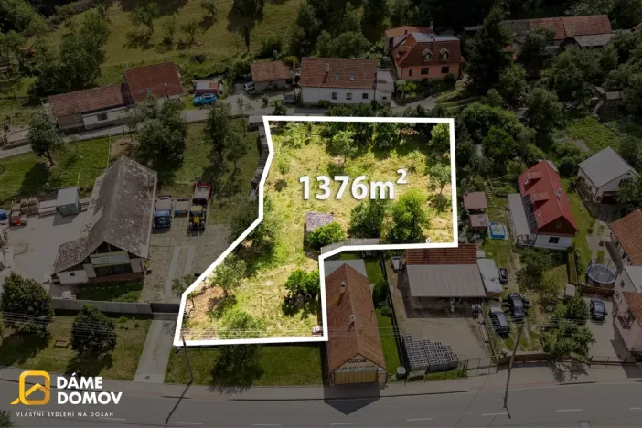 Prodej pozemku pro bydlení, Jestřabí, 1376 m2