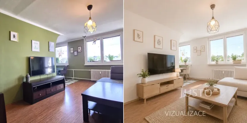 Prodej bytu 4+kk, Kamenice, Sídliště II, 77 m2
