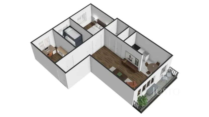 Prodej bytu 4+kk, Kamenice, Sídliště II, 77 m2