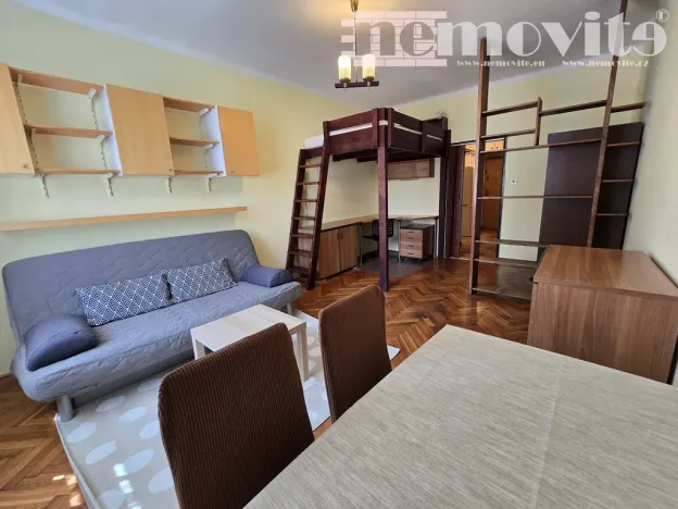 Pronájem bytu 1+kk, Praha - Žižkov, Malešická, 32 m2