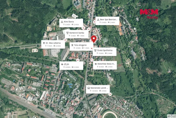 Prodej obchodního prostoru, Mariánské Lázně, Hlavní třída, 663 m2