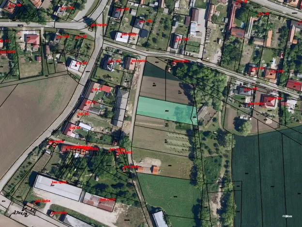 Prodej pozemku pro bydlení, Damnice, 2008 m2