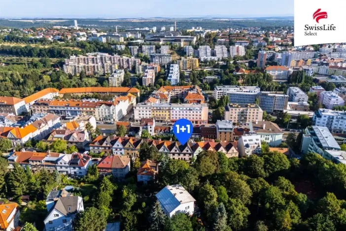 Prodej bytu 1+1, Praha - Břevnov, 8. listopadu, 26 m2