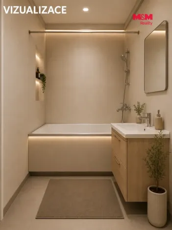 Prodej bytu 1+1, Hlubočky - Mariánské Údolí, Ciolkovského, 38 m2