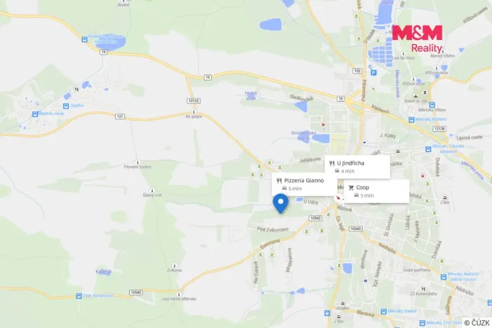 Prodej chaty, Milevsko, Pod Zvíkovcem, 34 m2
