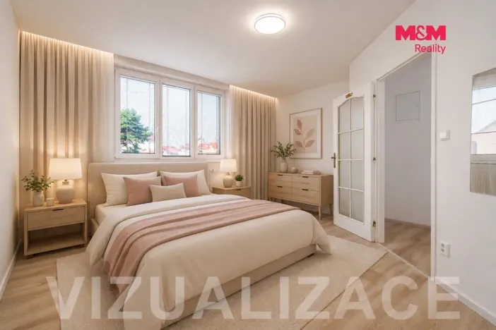 Prodej bytu 2+kk, Milovice, Mírová, 42 m2