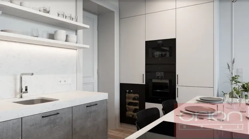 Pronájem bytu 2+kk, Praha - Vinohrady, náměstí Jiřího z Poděbrad, 56 m2