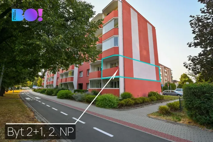 Prodej bytu 2+1, Prostějov, Okružní, 55 m2