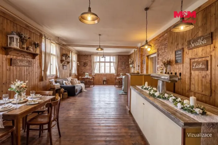 Prodej restaurace, Bratronice, Hlavní, 510 m2