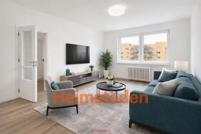 Pronájem bytu 2+1, Karviná - Nové Město, Nedbalova, 52 m2