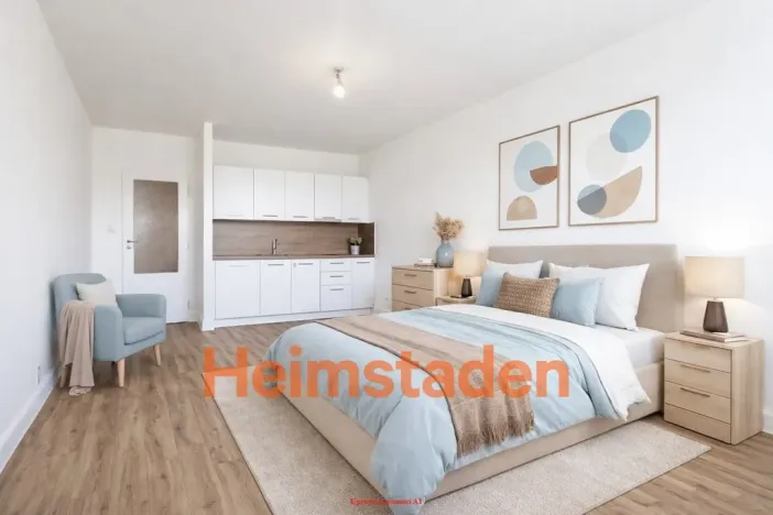 Pronájem bytu 1+kk, Karviná - Ráj, Sovova, 27 m2