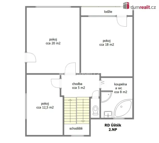 Pronájem rodinného domu, Úštěk - Úštěk-Českolipské Předměstí, Vilová čtvrť, 167 m2