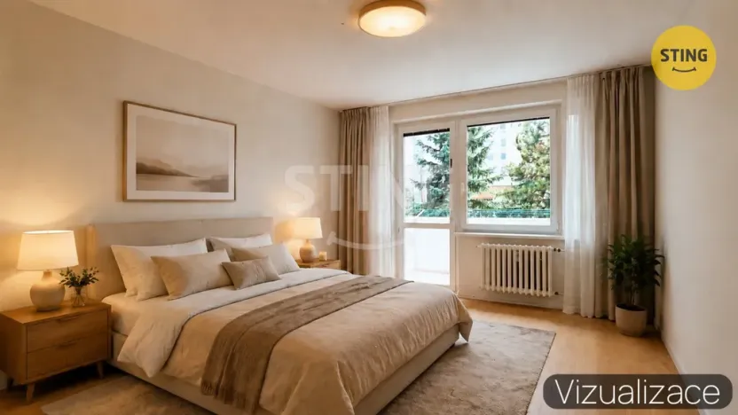 Prodej bytu 2+1, Třebíč, Jar. Heyrovského, 56 m2