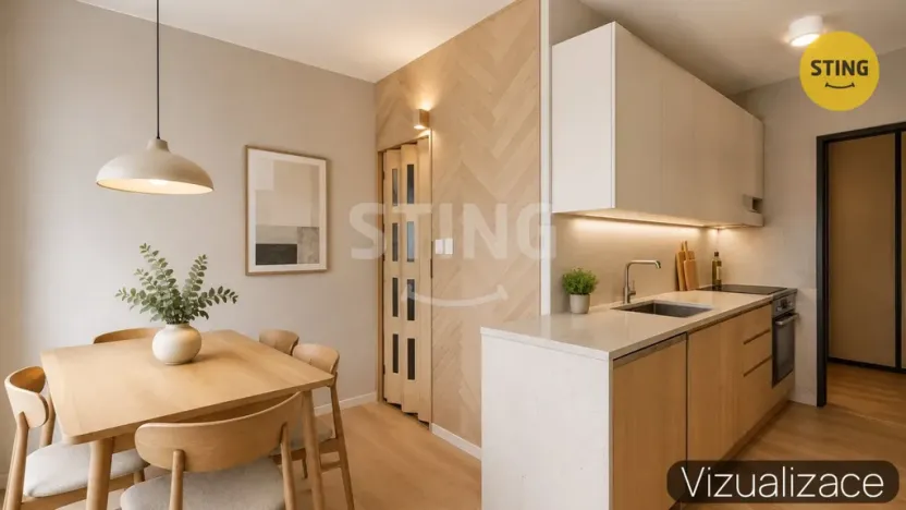 Prodej bytu 2+1, Třebíč, Jar. Heyrovského, 54 m2