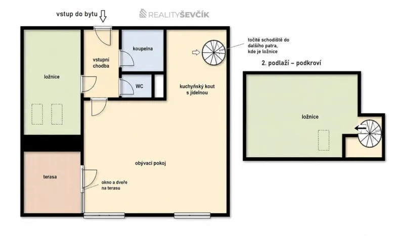 Prodej bytu 3+kk, Dobrá Voda u Českých Budějovic, Lázeňská, 90 m2