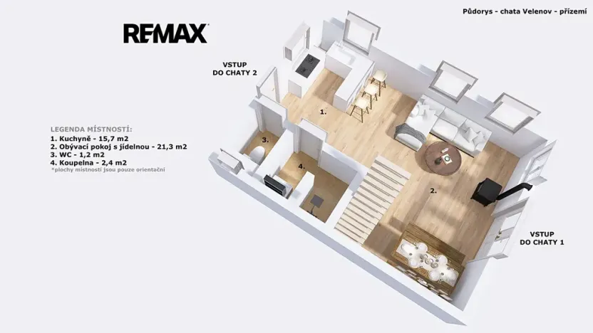 Prodej rodinného domu, Velenov, 78 m2