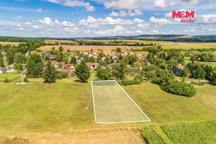Prodej pozemku pro bydlení, Albrechtice nad Vltavou - Údraž, 2696 m2
