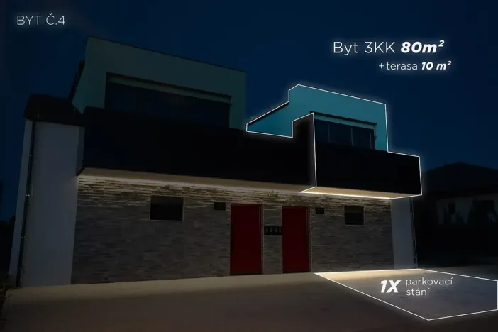 Prodej bytu 3+kk, Včelná, 90 m2