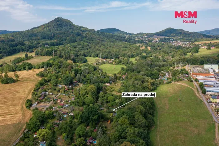Prodej zahrady, Děčín, Mendelova, 793 m2
