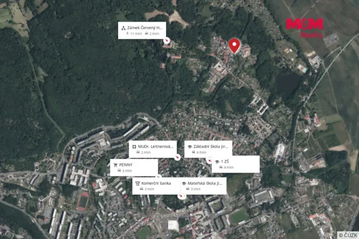 Prodej rodinného domu, Jirkov - Červený Hrádek, 306 m2