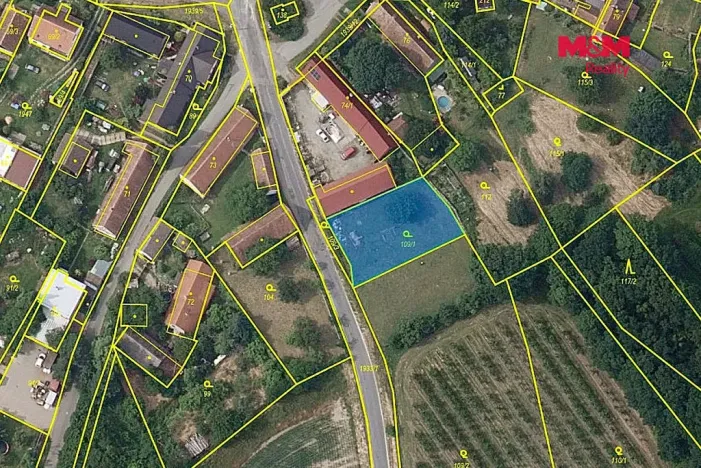 Prodej pozemku pro bydlení, Semtěš, 726 m2