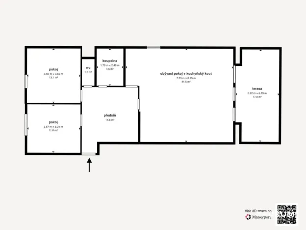 Pronájem bytu 3+kk, Plzeň - Severní Předměstí, Lidická, 86 m2
