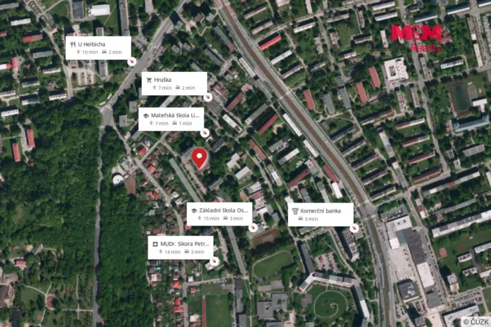 Prodej bytu 1+kk, Ostrava - Hrabůvka, Krakovská, 20 m2