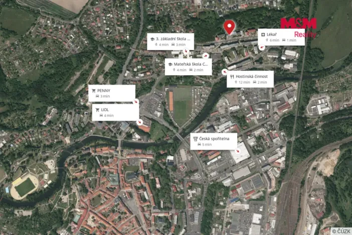 Prodej bytu 3+1, Cheb, Dvořákova, 67 m2