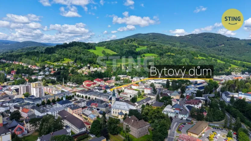 Prodej bytu 1+kk, Jeseník, Školní, 52 m2