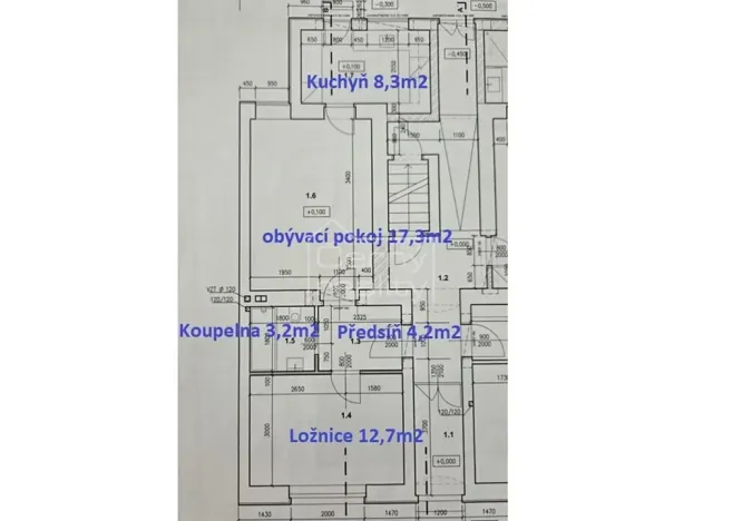 Pronájem bytu 2+kk, Pardubice, V Ráji, 46 m2